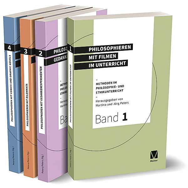 Methoden im Philosophie- und Ethikunterricht Band 1-4 im Set, m. 4 Buch