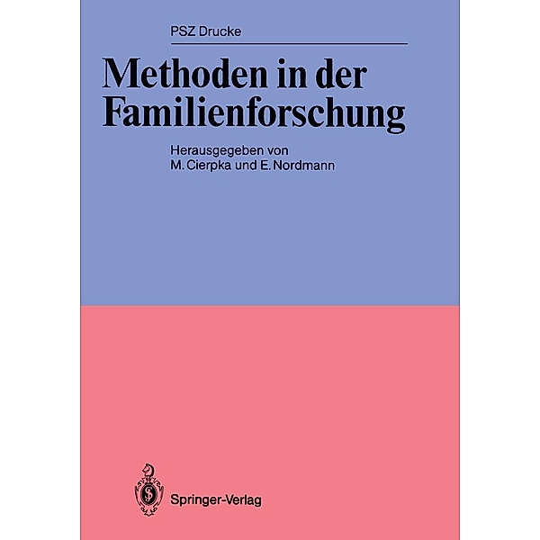 Methoden in der Familienforschung / PSZ-Drucke