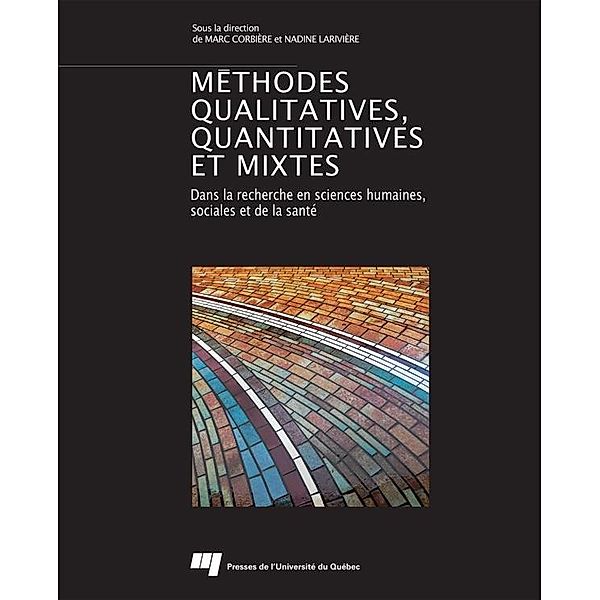 Methodes qualitatives, quantitatives et mixtes, Corbiere Marc Corbiere