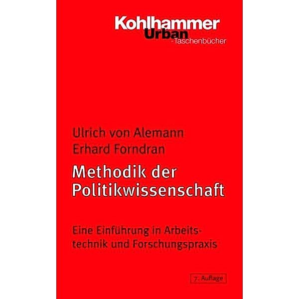 Methodik der Politikwissenschaft, Ulrich von Alemann, Erhard Forndran