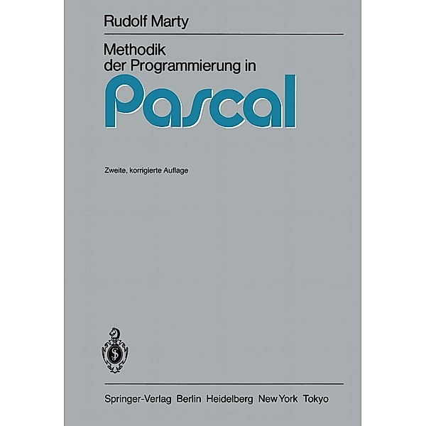 Methodik der Programmierung in Pascal, R. Marty