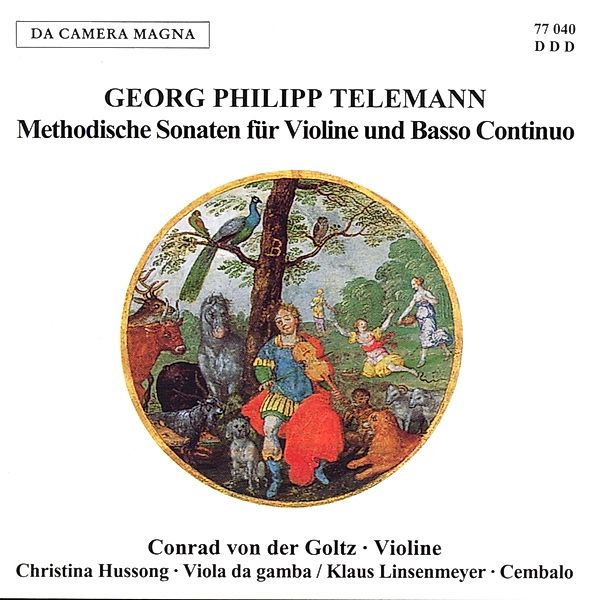 Methodische Sonaten Für Violine, Conrad Von Der Goltz