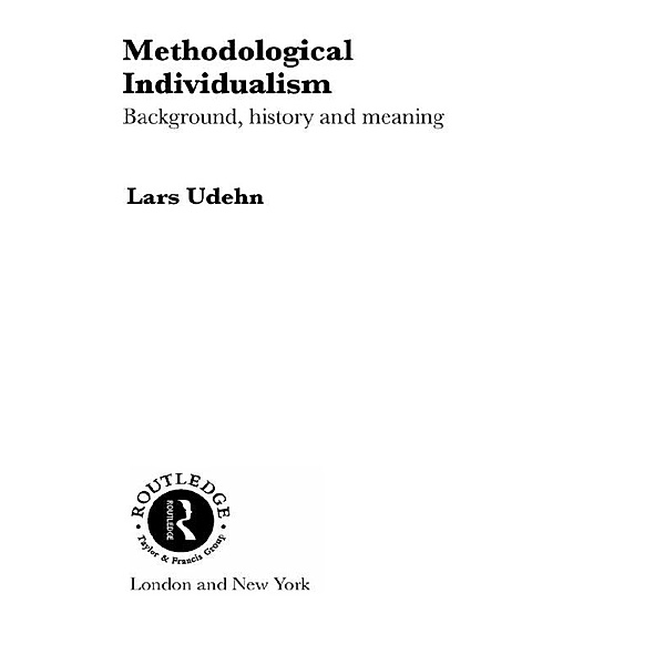 Methodological Individualism, Lars Udehn