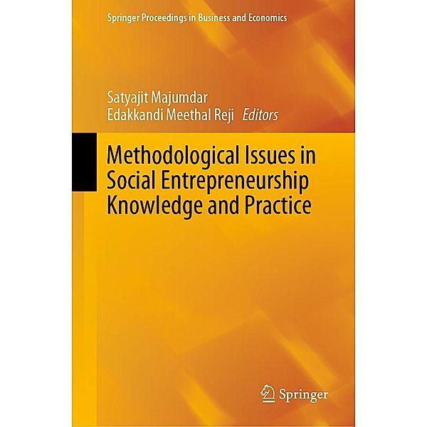 Methodological Issues in Social Entrepreneurship Knowledge and Practice / Springer Proceedings in Business and Economics