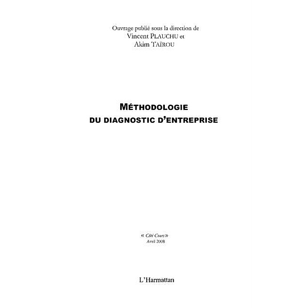 Methodologie du diagnostic d'entreprise / Hors-collection, Willy Alante