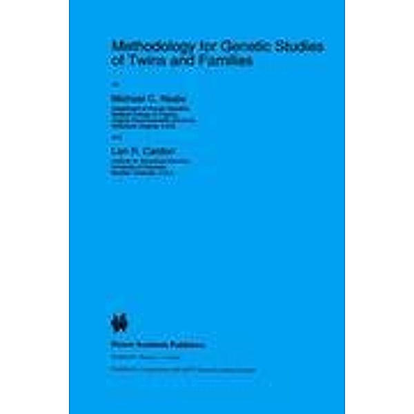 Methodology for Genetic Studies of Twins and Families, L. R. Cardon, M. Neale