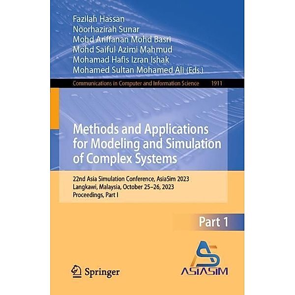 Methods and Applications for Modeling and Simulation of Complex Systems