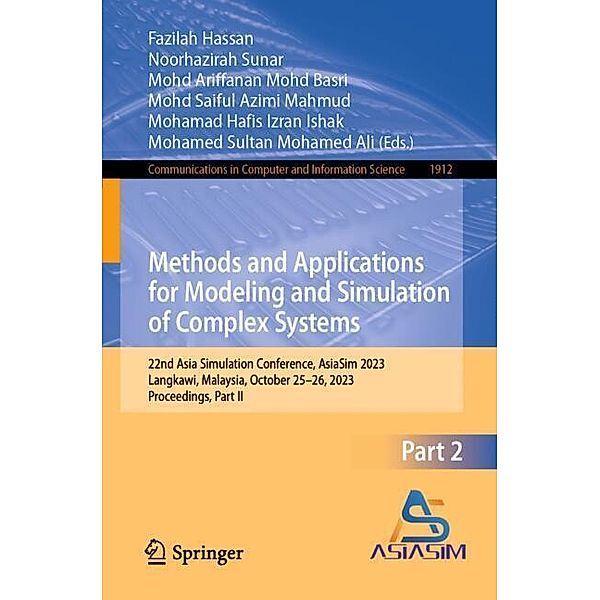 Methods and Applications for Modeling and Simulation of Complex Systems