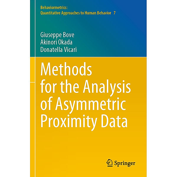 Methods for the Analysis of Asymmetric Proximity Data, Giuseppe Bove, Akinori Okada, Donatella Vicari