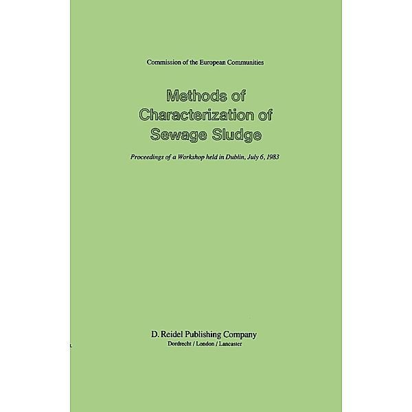 Methods of Characterization of Sewage Sludge