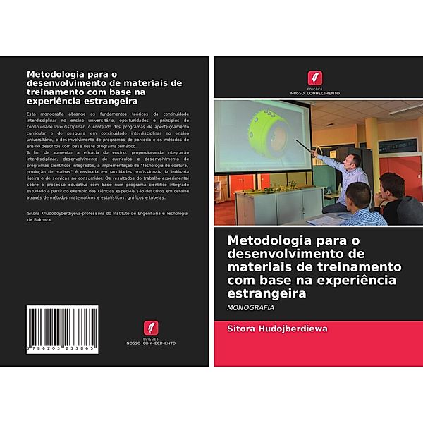 Metodologia para o desenvolvimento de materiais de treinamento com base na experiência estrangeira, Sitora Hudojberdiewa