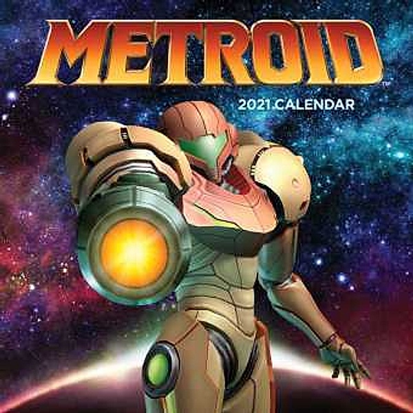 Metroid 2021 Wall Calendar, Nintendo