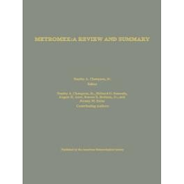 METROMEX / Meteorological Monographs Bd.18