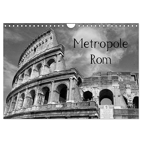 Metropole Rom (Wandkalender 2024 DIN A4 quer), CALVENDO Monatskalender, Kattobello
