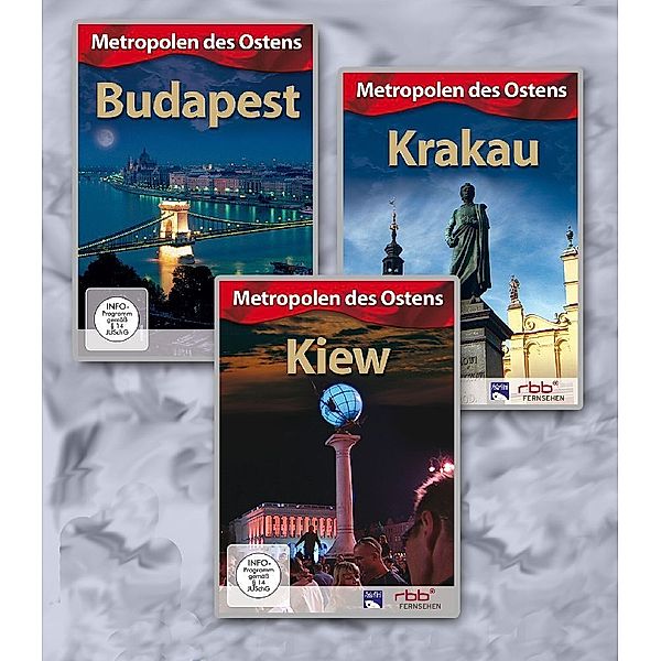 Metropolen des Ostens 3er Package,3 DVD