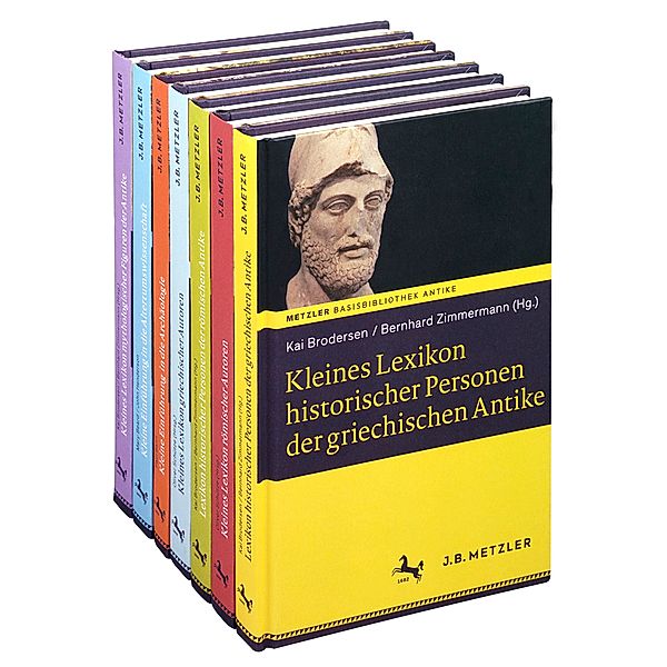 Metzler Basisbibliothek Antike, 7 Bände, Kai Brodersen, Bernhard Zimmermann, Oliver Schütze (Hg.), Paul Bahn, Mary Beard, John Henderson