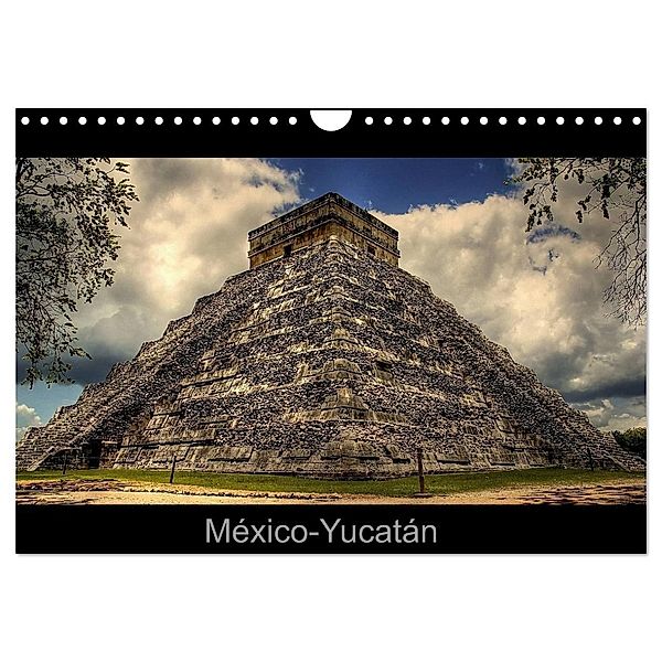 México-Yucatán (Wandkalender 2024 DIN A4 quer), CALVENDO Monatskalender, M.Polok