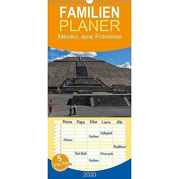 Mexiko, eine Fotoreise - Familienplaner hoch (Wandkalender 2020 , 21 cm x 45 cm, hoch), Birgit Seifert