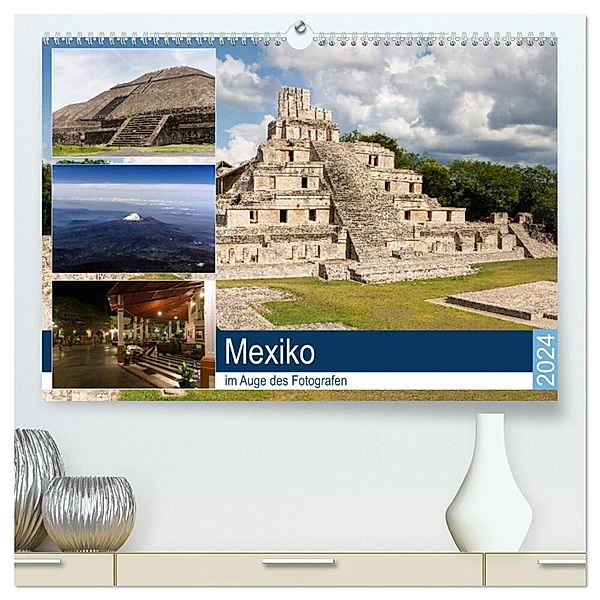 Mexiko im Auge des Fotografen (hochwertiger Premium Wandkalender 2024 DIN A2 quer), Kunstdruck in Hochglanz, Ralf Roletschek