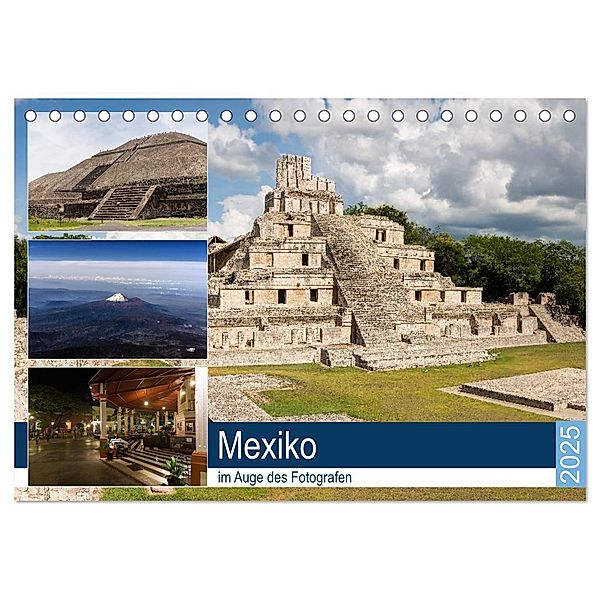 Mexiko im Auge des Fotografen (Tischkalender 2025 DIN A5 quer), CALVENDO Monatskalender, Calvendo, Ralf Roletschek