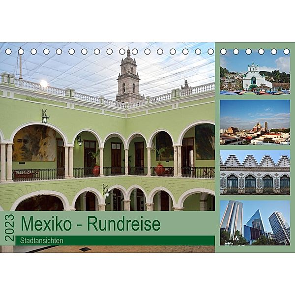 Mexiko - Rundreise (Tischkalender 2023 DIN A5 quer), Rosemarie Prediger, Klaus Prediger