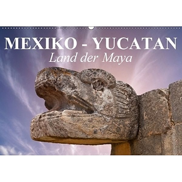 Mexiko-Yucatan Land der Maya (Wandkalender 2017 DIN A2 quer), Elisabeth Stanzer