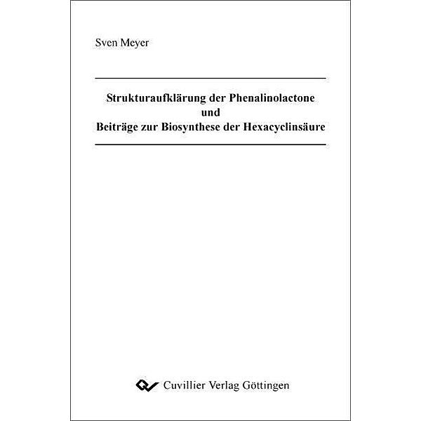Meyer, S: Strukturaufklärung der Phenalinolactone, Sven Meyer