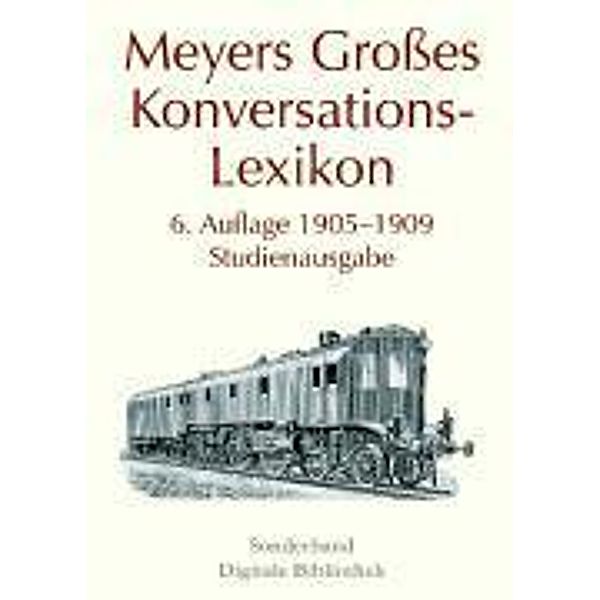 Meyers Großes Konversations-Lexikon, 1 CD-ROM
