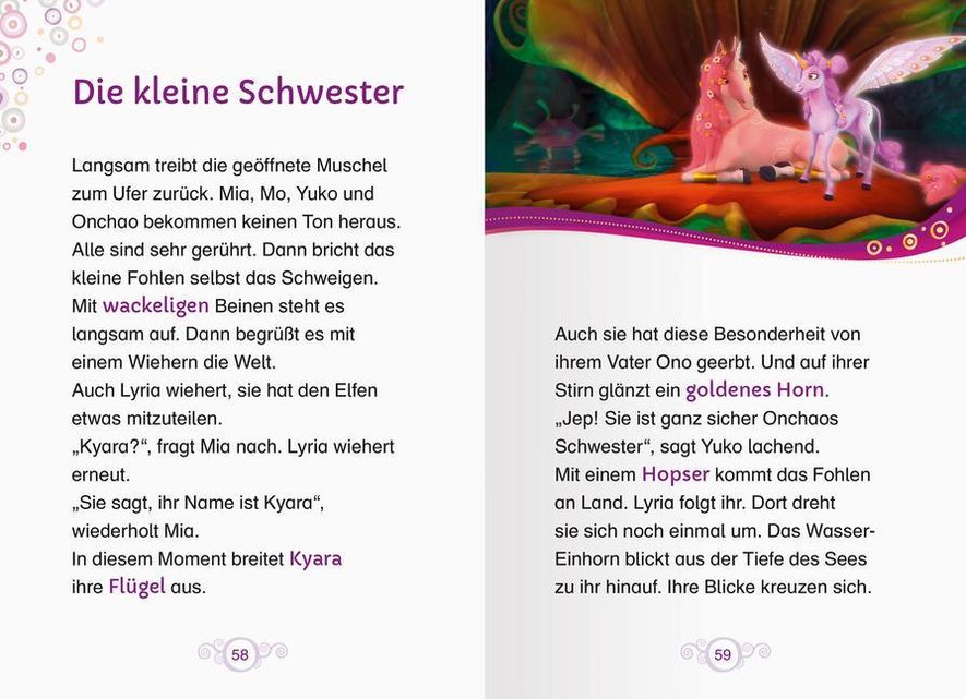 Mia and me: Das kleine Einhorn - Für Erstleser Buch - Weltbild.ch