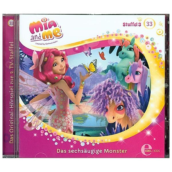 Mia and me - Das sechsäugige Monster,1 Audio-CD, Mia And Me