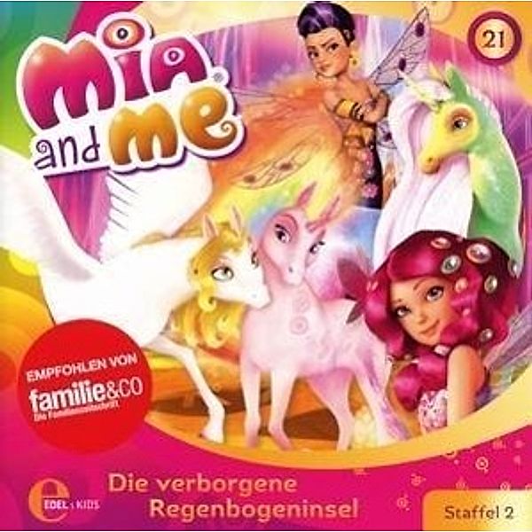 Mia and Me - Die verborgene Regenbogeninsel, 1 Audio-CD, Mia And Me