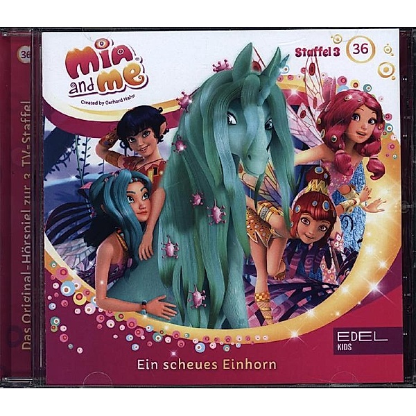 Mia and me - Ein scheues Einhorn,1 Audio-CD, Mia And Me