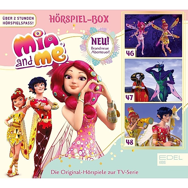 Mia And Me - Hörspiel-Box.Folge.46-48,Audio-CD, Mia And Me