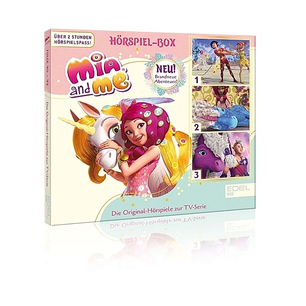 Mia and me - Hörspiel-Box.Tl.40-42,3 Audio-CD, Mia And Me