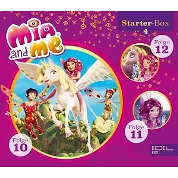 Mia and me - Starter-Box, 3 Audio-CD, Mia And Me