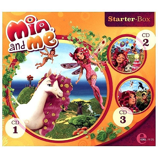 Mia and me - Starter-Box.Box.1,3 Audio-CD, Mia And Me