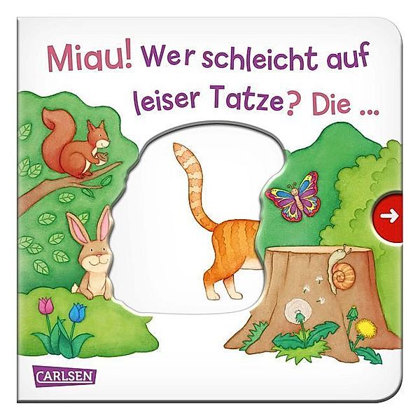 Miau! Wer schleicht auf leiser Tatze? Die ...  Katze!, Maya Geis