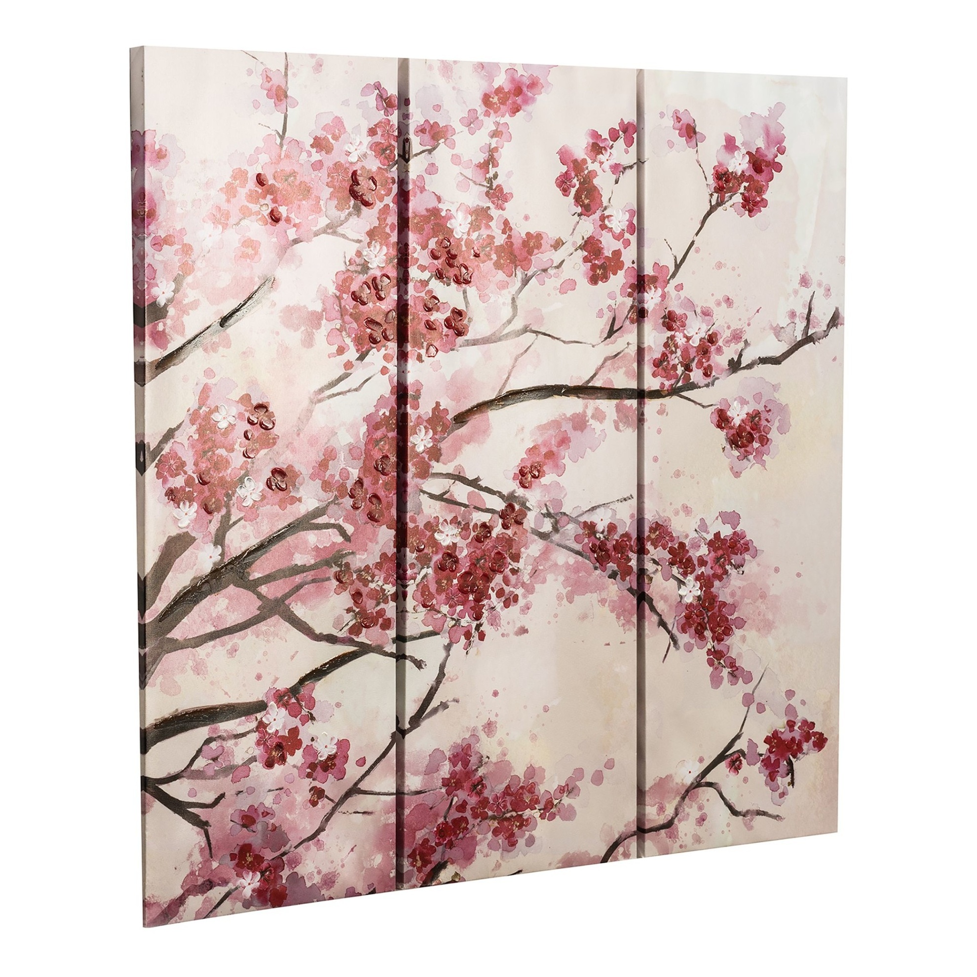 miaVILLA Bilder-Set, 3-tlg. Kirschblüten Pink