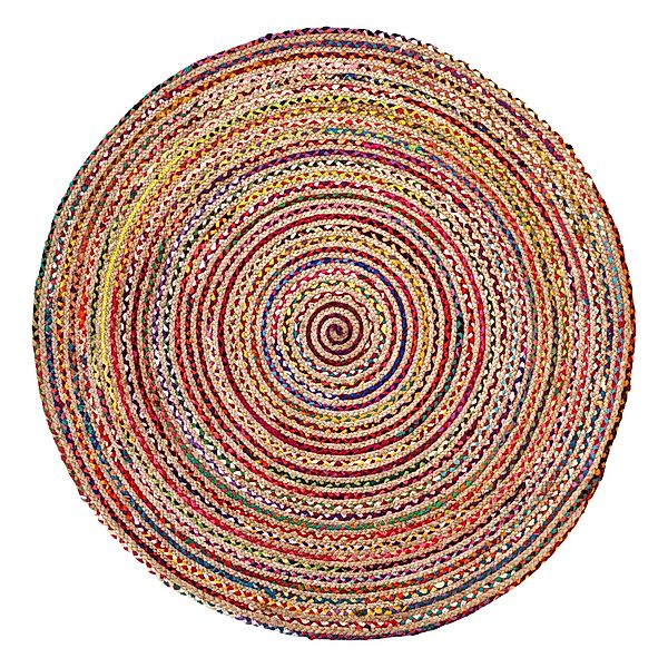 miaVILLA Teppich Evira Multicolor Ø 100 cm