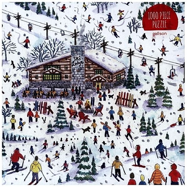 Michael Storrings Apres Ski 1000 Piece Puzzle, Galison