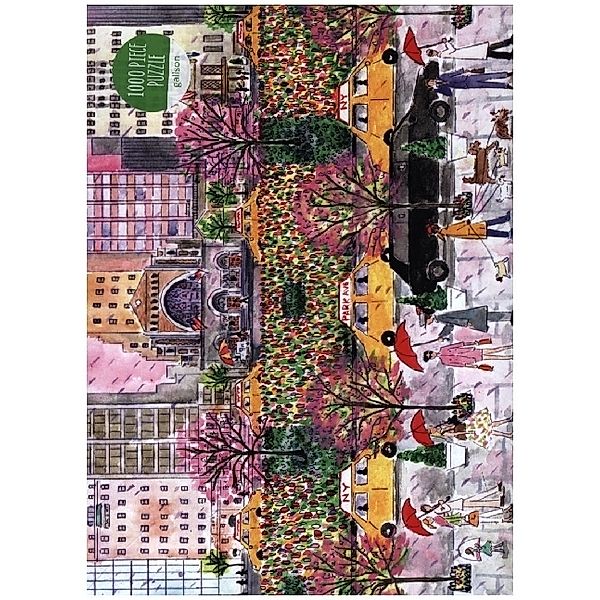 Michael Storrings Spring on Park Avenue 1000 Piece Puzzle