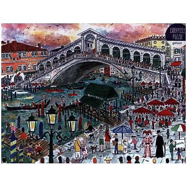 Michael Storrings Venice 1500 Piece Puzzle, Galison