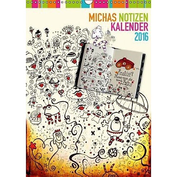 Michas Notizen (Wandkalender 2016 DIN A3 hoch), Michaela von Aichberger
