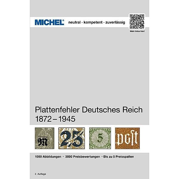 Michel Kataloge / MICHEL Plattenfehler Deutsches Reich 1872-1945