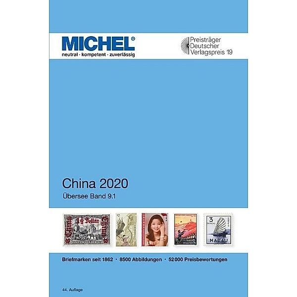 MICHEL-Übersee / 9/1 / MICHEL China 2020