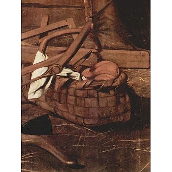 Michelangelo Caravaggio - Anbetung der Hirten, Detail - 100 Teile (Puzzle)