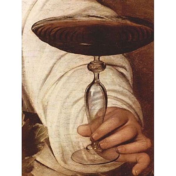 Michelangelo Caravaggio - Bacchus, Detail - 200 Teile (Puzzle)