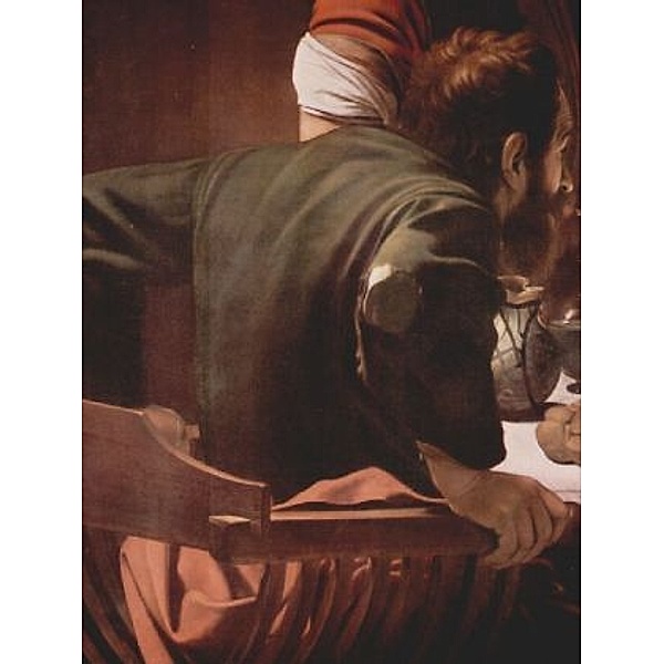 Michelangelo Caravaggio - Christus in Emmaus, Detail: Jünger Christi - 100 Teile (Puzzle)