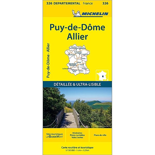 Michelin Auvergne - Zentralmassiv