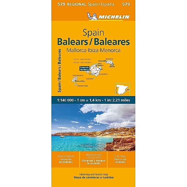 Michelin Balearen (Mallorca, Ibiza, Menorca)